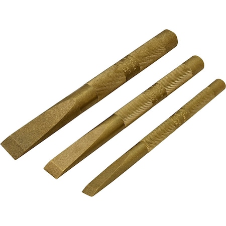 Gray Tools 3 Piece Brass Scraper Set C3BSS